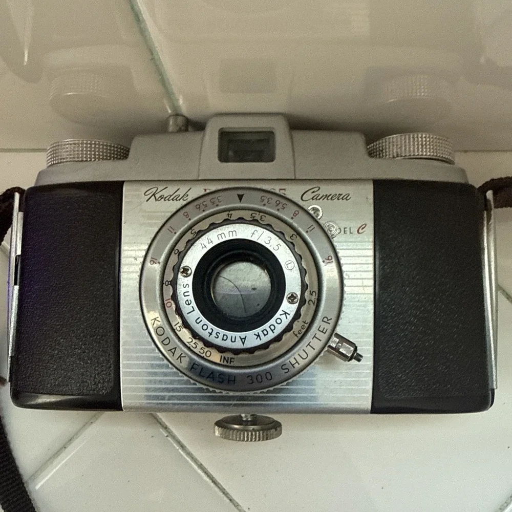 Vintage Kodak Pony 135 Film Camera With Case / Untested VTG rare